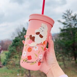 NWT Starbucks 2026 Lunar Year of the Horse Pink Cold Cup 20 oz Tumbler stainless